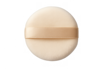Powder puff applying makeup cosmetics tool with soft texture