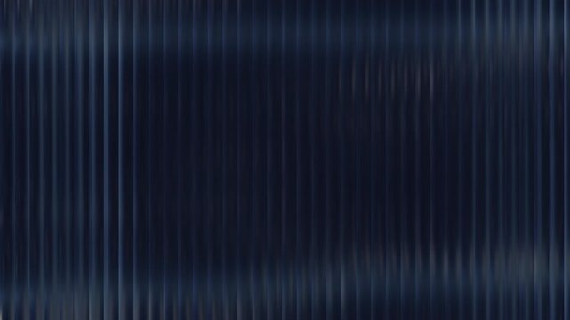 Abstract dark blue background featuring a pattern of fine, glossy vertical stripes creating a textured surface.