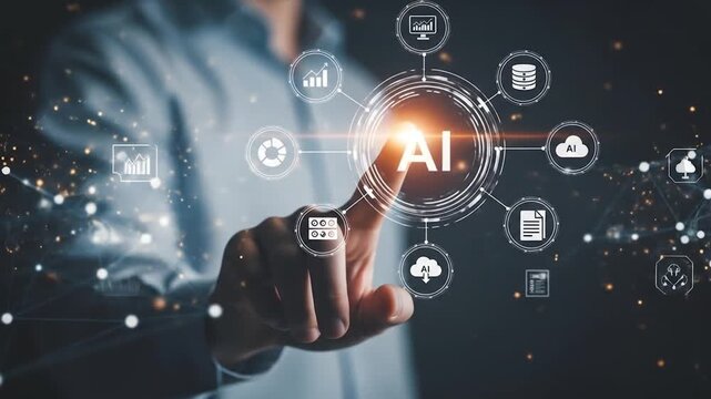 Artificial Intelligence Touch Exploring AI's Impact on Modern Technology and Digital Transformations