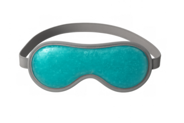 Cooling gel eye mask for relaxation and beauty