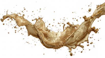 Dynamic champagne splash action clipart for party elements realistic design celebration environment creative concept