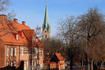 Sweden Houses And Streets The