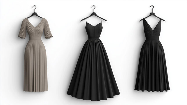 Modern women’s fashion ensemble on neutral background - Powered by Adobe