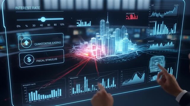Financial analysis of smart city data a futuristic interface for assessing market trends - Powered by Adobe