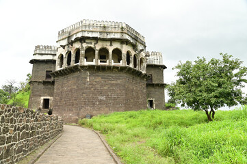 Daulatabad Fort is an ancient fort located in Maharashtra, India. Originally named Deogiri, it is a fort built from natural rocks and is very strong.