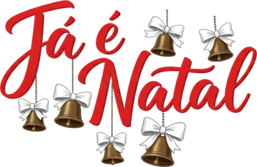 Elemento Natal Final de Ano para composição