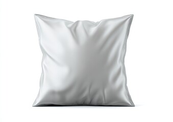 White square pillow, slight wrinkled surface