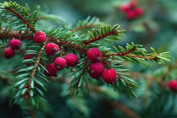 Spruce berries bring festive cheer!