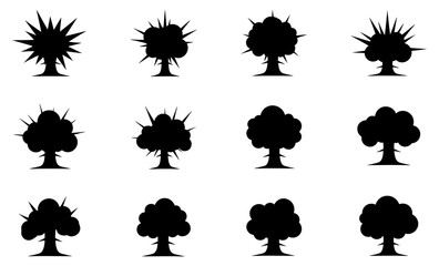 Atomic bomb explosion