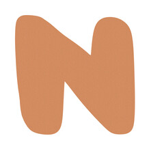 Letter N