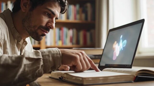 Human Verification Process, Cross-Referencing AI with Textbook