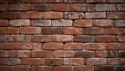 Obraz premium The Texture Of The Brick Is Coarsely Enlarged