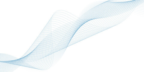 Abstract blue background with waves. EPS10