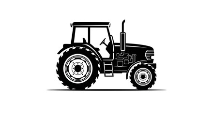 Obraz premium Vector ilustration of tractor