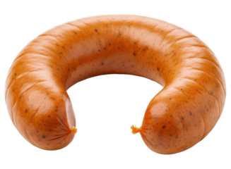 Classic u shaped smoked sausage for hearty meals and culinary creations