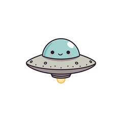 Cute UFO Design Very Cool