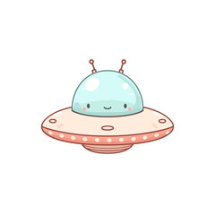 Cute UFO Design Very Cool