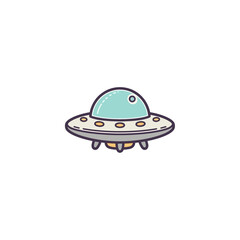 Cute UFO Design Very Cool