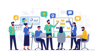 Collaborative Business Strategy and Planning Session.