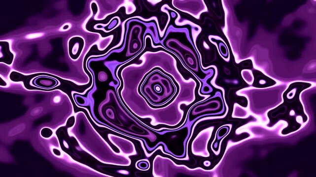 Tunnel video vj loop screensaver featuring abstract purple patterns and dynamic shapes for immersive visual experience