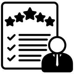 Accountability Mini Illustration Icon. Use For Modern Concept, Print, Ui, Ux Kit, Web And App Development. Vector Related To Business Finance, Management And More