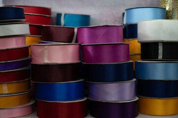 ribonns of different colors