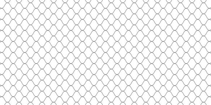 Mesh texture for fishing nets. Seamless pattern for sportswear or soccer goal, volleyball net, basketball hoop, hockey, athletics. Abstract net background for sports