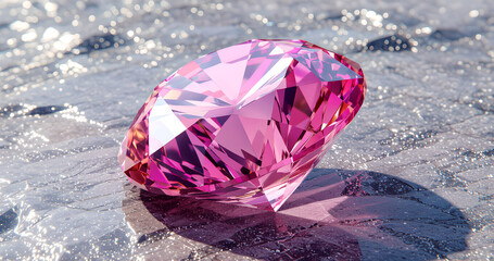 pink crystal ball