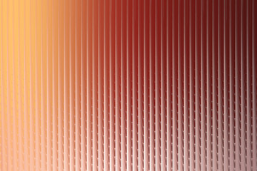 Obraz premium Abstract textured background with vertical lines and a warm gradient from yellow to red, creating a sense of depth and warmth