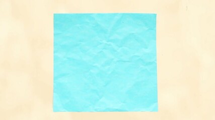 old paper on blue background - Powered by Adobe