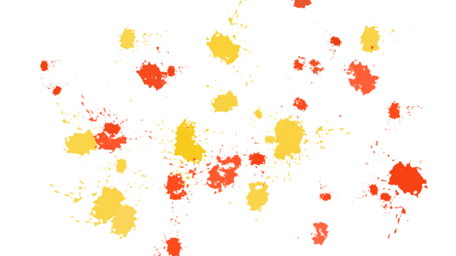 colorful paint splashes - Powered by Adobe