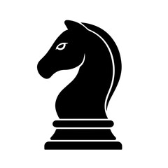 Chess Knight Icon © Giovanie Vector