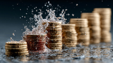 Company under financial strain from cash outflow exceeding income, poor collection cycles, high debt service, supplier delays, and growing operational uncertainty over time.