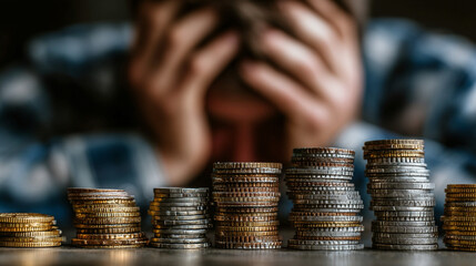 Company struggles with debt obligations as cash flow tightens, interest costs rise, payments delay, lender demands increase, credit lines shrink, and urgent financial action needed.