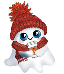 Pumpkin Spice Ghost