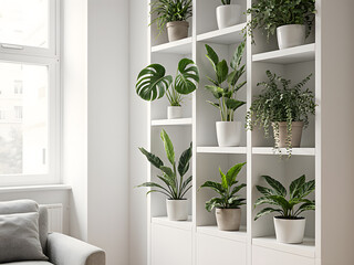 A Modern, Bright, Urban Jungle Indoor Garden