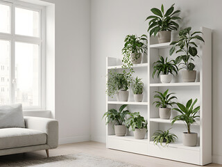 A Modern, Bright, Urban Jungle Indoor Garden