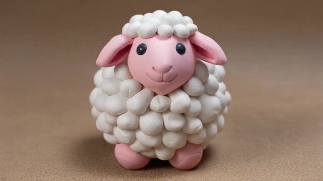 粘土の羊さん