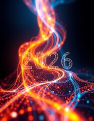 2026 Text in Dynamic Flowing Particle Energy Streams