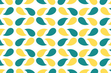 bubbles blob shape organic seamless pattern. vector elements. Wavy liquid irregular forms in simple minimalistic style.