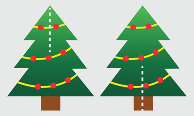 Christmas Tree Craft Template Outlines