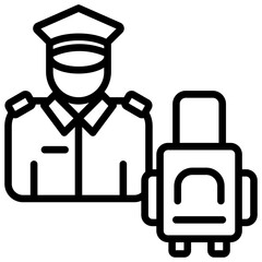 Security  Icon Element For Design