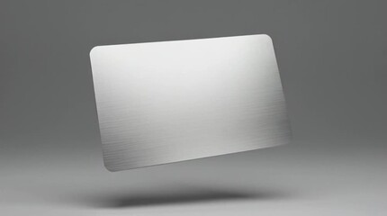 Abstract 3D render of blank credit cards tapping wireless payment terminal with glowing circular waves on white background - Powered by Adobe