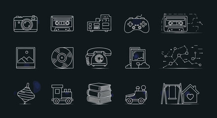 A cheerful, vibrant, and fun vector graphic illustration of a happy cartoon bumblebee collecting honey