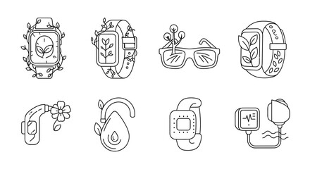 A cheerful, vibrant, and fun vector graphic illustration of a happy cartoon bumblebee collecting honey