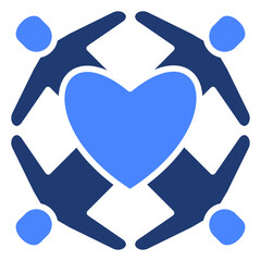 Solidarity  Icon Element For Design