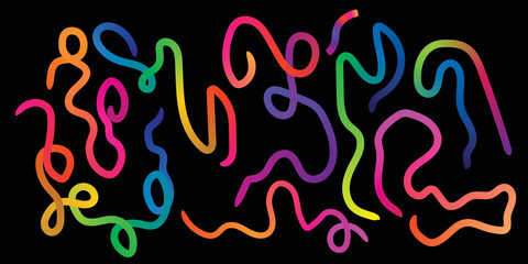 Abstract colorful background vector design pattern with pink art circles and texture