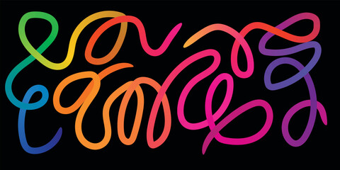 Abstract colorful background vector design pattern with pink art circles and texture