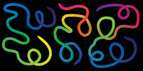 Abstract colorful background vector design pattern with pink art circles and texture