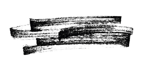 Obraz premium Brush paint stroke texture swatch Hand painted background Ink scribble dab clipart Paint smudge for tags and stamps design